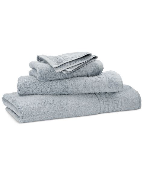 Ralph Lauren Pierce Basket Wave Cotton Bath Hand And Washcloths Towel