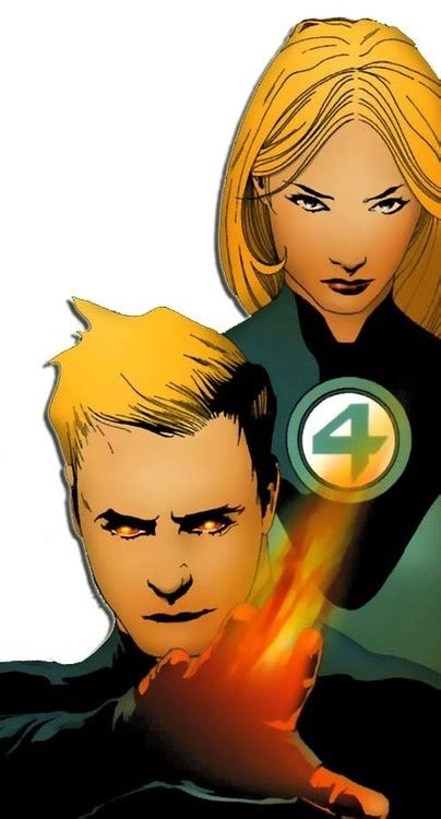 Susan Johnny Storm The Invisible Woman Human Torch Human Torch Mister Fantastic