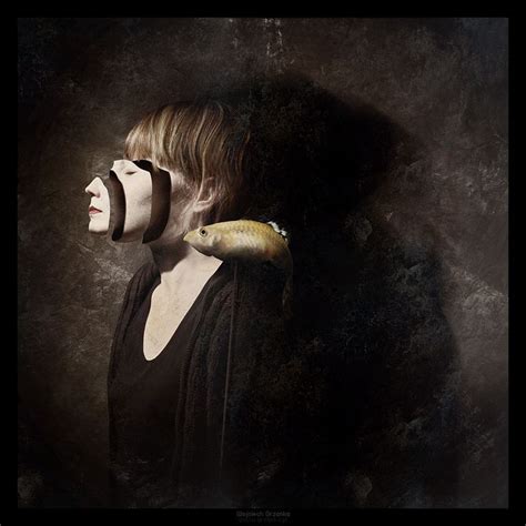 Lady With The Fish By Voogee On Deviantart Surreal Photos Photo