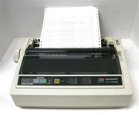 Determined by the number of pins (the mechanisms that print the dots), it can vary from 9 to 24. Dot Matrix Printer for sale in UK | View 43 bargains