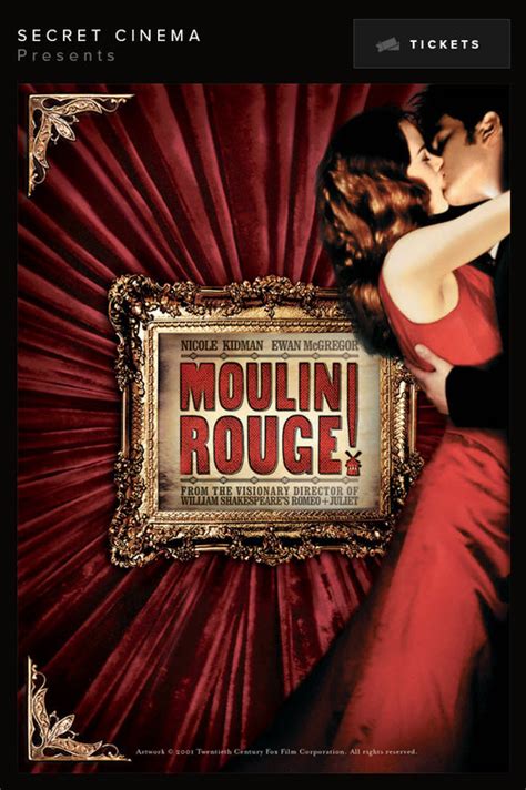 Secret Cinema Moulin Rouge Satchel