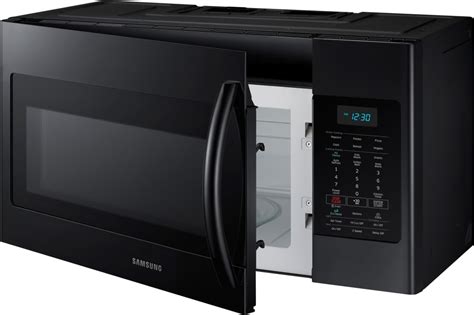 Samsung Me17h703shb 17 Cu Ft Over The Range Microwave Oven With