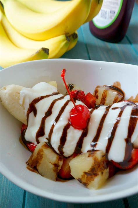 Baked goods fresh from the oven spread tantalizing ar. Healthy After School Snacks | Snacks, Healthy banana split ...