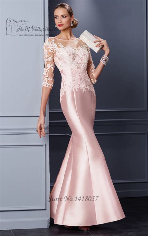 In preparation for the celebration must take into account every detail, so that nothing marred this joyful day. Pink Formal Mother Groom Evening Gowns 2016 Lace Mothers ...