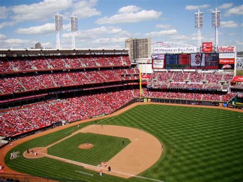 Breakdown Of The Great American Ball Park Seating Chart Cincinnati Reds