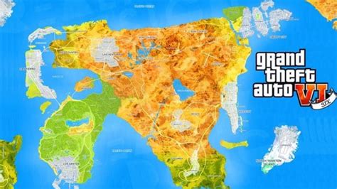 Une Nouvelle Map De Grand Theft Auto 6 A FuitÉe Gta 6 Rumeur Youtube
