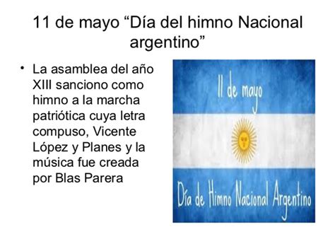 Dia Del Himno Nacional Argentino Dibujo Alusivo