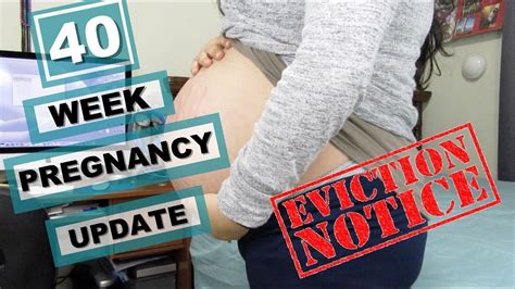 Officially Overdue Im Still Pregnant 40 Week Pregnancy Update