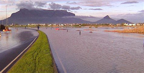 Cape town is an exciting place to ring in the new year. CT prepares for mudslides, flash floods, gale force winds ...