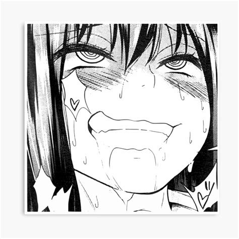 Ahegao Anime Girl Face Outline Yandere Ahegao Face Drawing Pdmrea