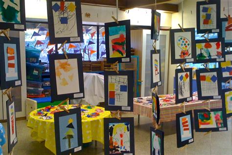 Art Show At Sutterville Preschool Art For Kids Art Show Art Classroom