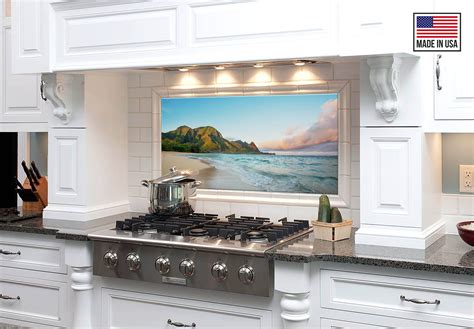 Behind The Stove Backsplash Tempered Glass Diy Solid Glass Etsy In