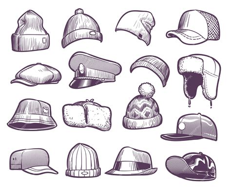 Dibujar Sombreros Gorras De Moda Para Hombre Gorra Deportiva Y De