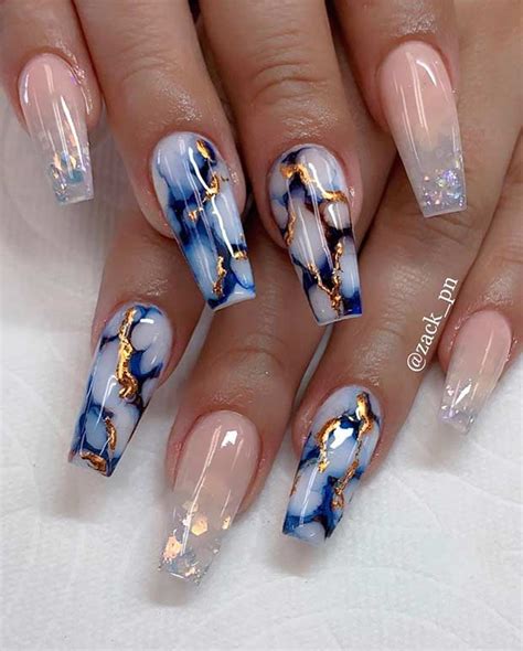 43 Jaw Dropping Ways To Wear Marble Nails Page 4 Of 4 Stayglam