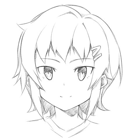 Draw Manga Girl Face Manga