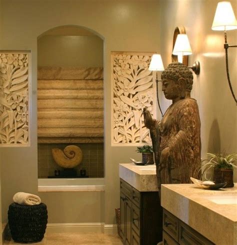 Windowless Bathroom Sculpture Art Zen Bathroom Design Bathroom Styling
