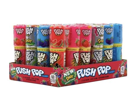 Push Pop Candy Assorted Flavors 24 Ct Fast Shipping Ebay