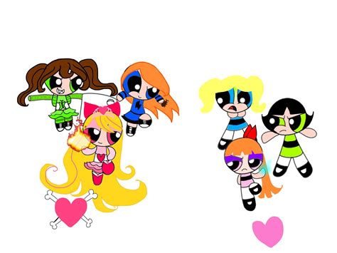 Rrg Vs Ppg Xd Ppg Disney Characters Powerpuff Girls