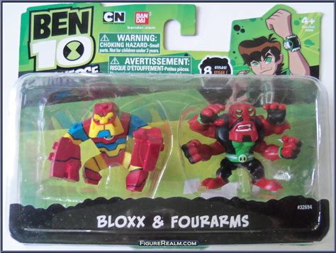 Bloxx And Fourarms Ben 10 Omniverse 2 Packs Bandai Action Figure
