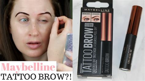 Maybelline Tattoo Brow Gel Tint First Impressions And Review By My