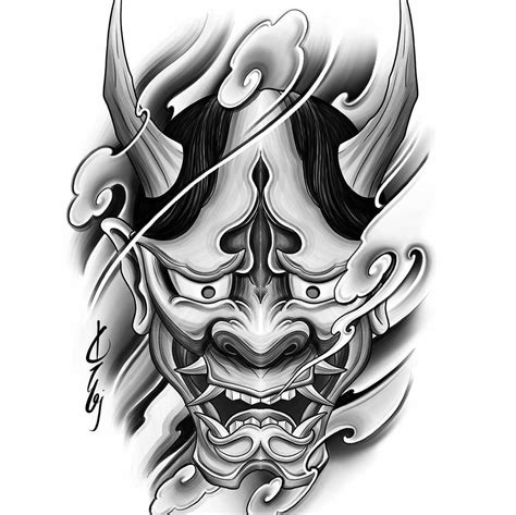 Samurai Maske Tattoo Samurai Tattoo Sleeve Koi Tattoo Sleeve