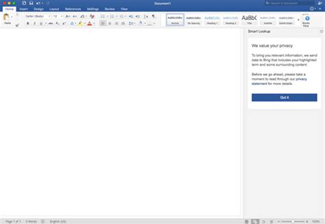 Whats New In Microsoft Word 2016 Dummies