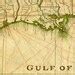 Gulf Of Mexico Map Art C 1927 14 X 19 Map Old Maps And Prints Maps