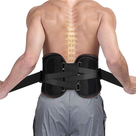 Szclimax Lower Back Brace Pain Relief With Pulley System Back Support