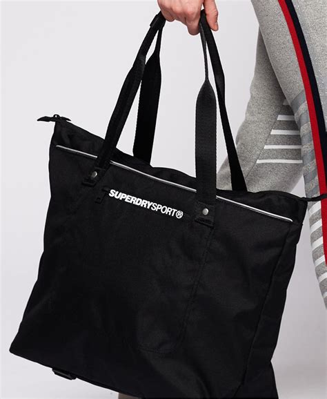 Womens Fitness Tote Bag In Black Superdry