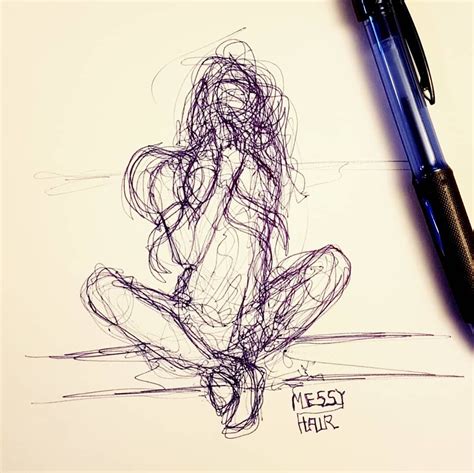 If you love drawing then you will draw passionately and as a variation, you will make an easy pen drawing. A quick and messy sketch that I forgot to post. #pensketch ...