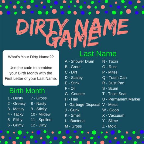 Norwex Game Dirty Name Game Norwex Party Norwex Fall Cover Photos