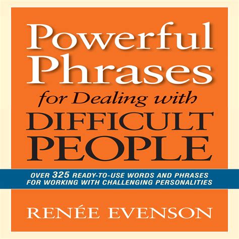 Powerful Phrases for Dealing with Difficult People - Audiobook | Listen ...