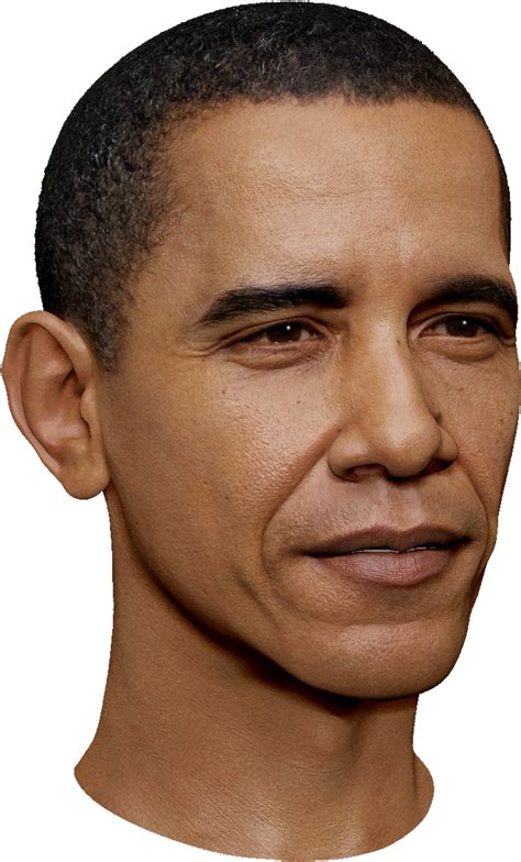 Download Obama Head Png Barack Obama Face Transparent Hd