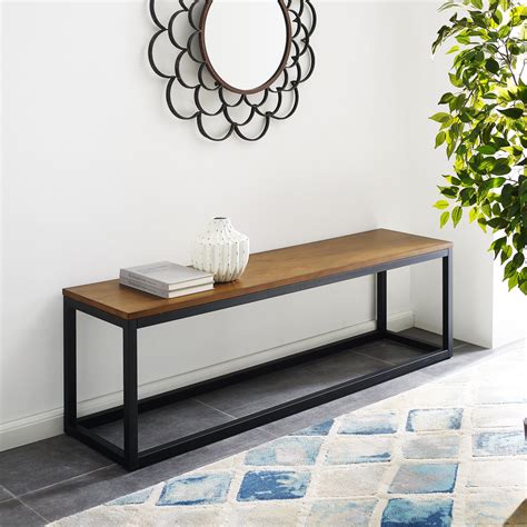 Narrow Coffee Table Bench Style Banch Hkw