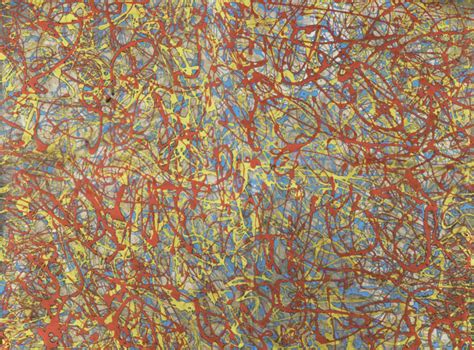 Hommage An Jackson Pollock Monotyp2