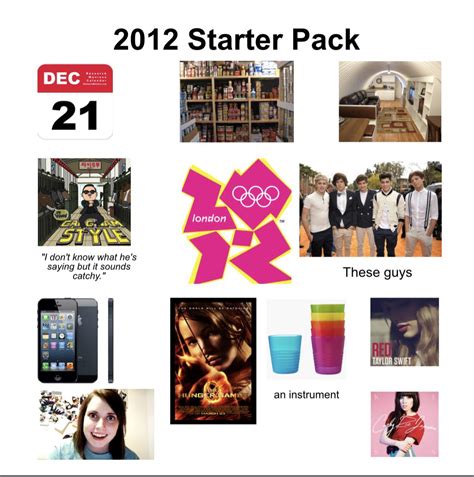 2012 Starter Pack Rstarterpacks