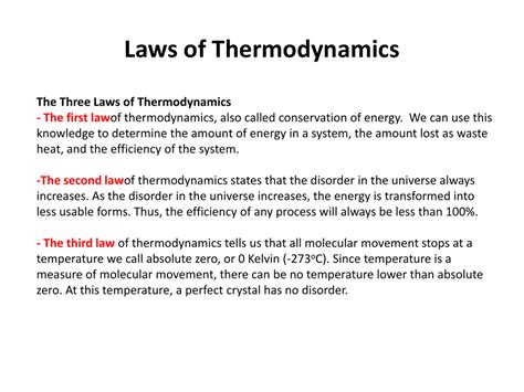 The latter states that energy can be neither created nor destroyed but converts from one form to another. Carnot cycle
