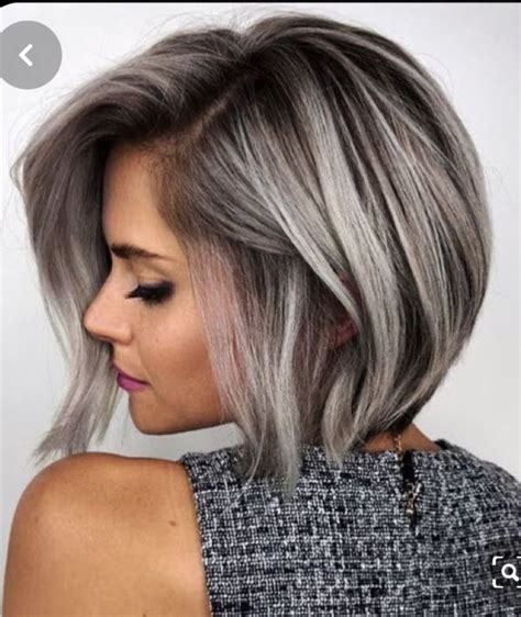 Pin By Mili Gan On Hair Gray Hair Highlights Blending Gray Hair
