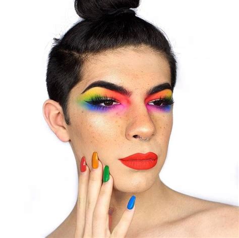 🌈all Things Rainbow 🌈 Simplysethh Used The Neon Shadow For This Look