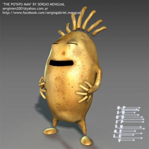 The Potato Man By Sergio Mengual Detail 3 By Sergiomengual2012 On