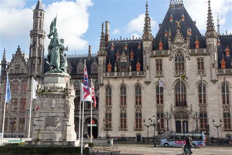 Historic Centre Of Bruges In Belgium