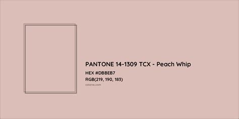 About Pantone 14 1309 Tcx Peach Whip Color Color Codes Similar