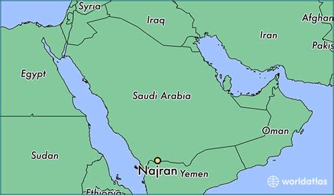 In the east it borders the indian subcontinent, and the west the topography of the arabian sea is heterogeneous according to the feature, it has a general slope from north to south. Where is Najran, Saudi Arabia? / Najran, Najran Map ...