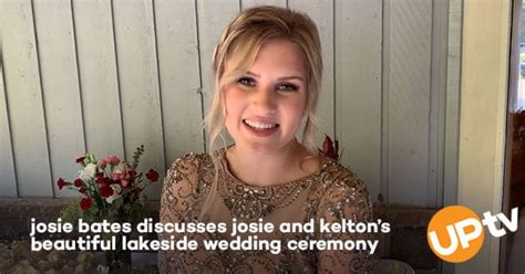 Josie Bates And Kelton Balka Wedding Katie Bates Uptv