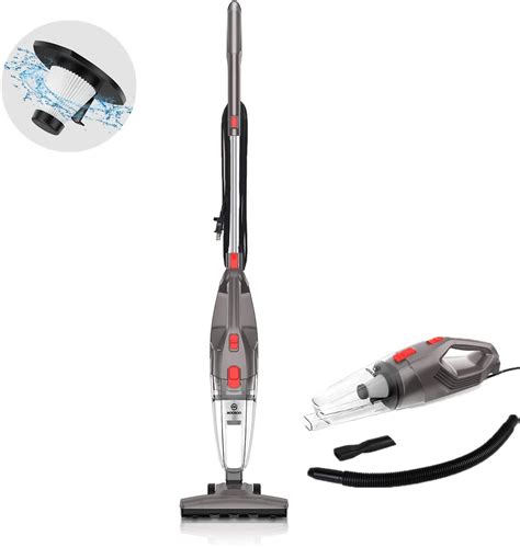 Moosoo Vacuum Cleaner Lightweight Corded Stick Vacuum