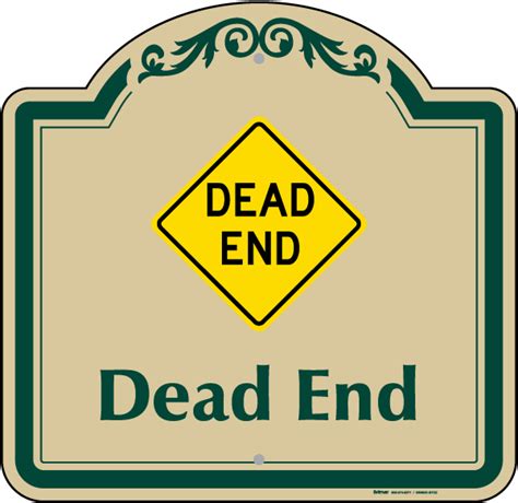 Dead End Sign Save 10 Instantly