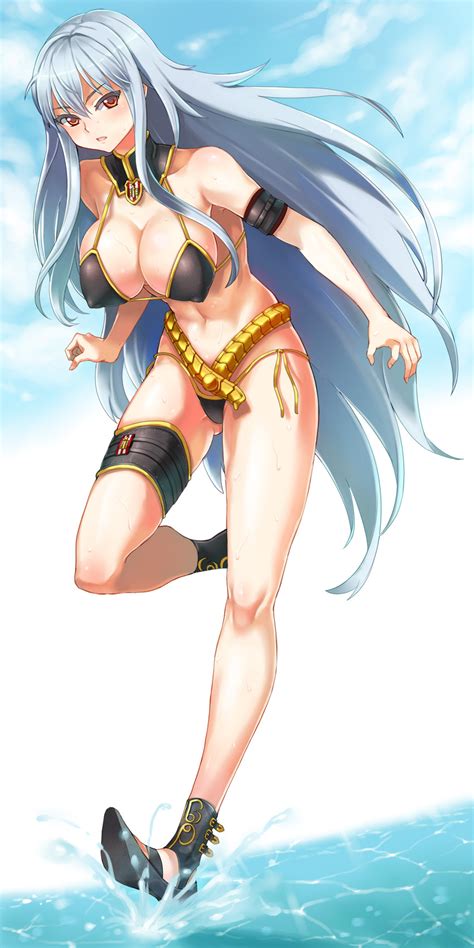 Selvaria Bles Senjou No Valkyria And 1 More Drawn By Serin199 Danbooru