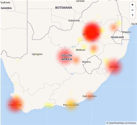 User reports indicate no current problems at bell. Vodacom voice services outage