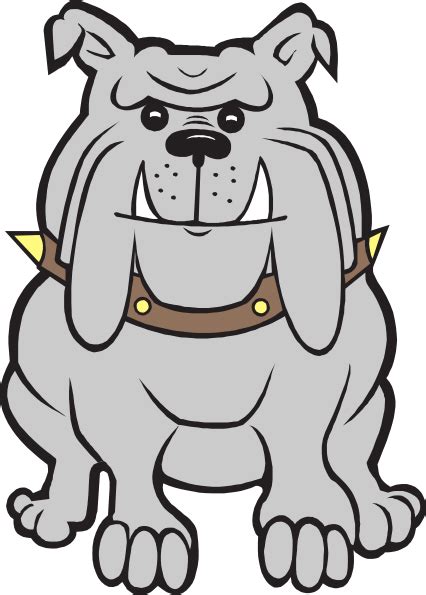 Cute Cartoon Bulldog Clipart Best