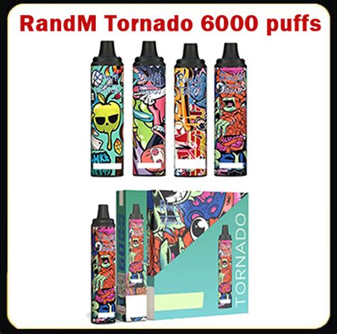Authentic Randm Tornado 7000 Puffs Disposable Vape Pen E Cigarette With